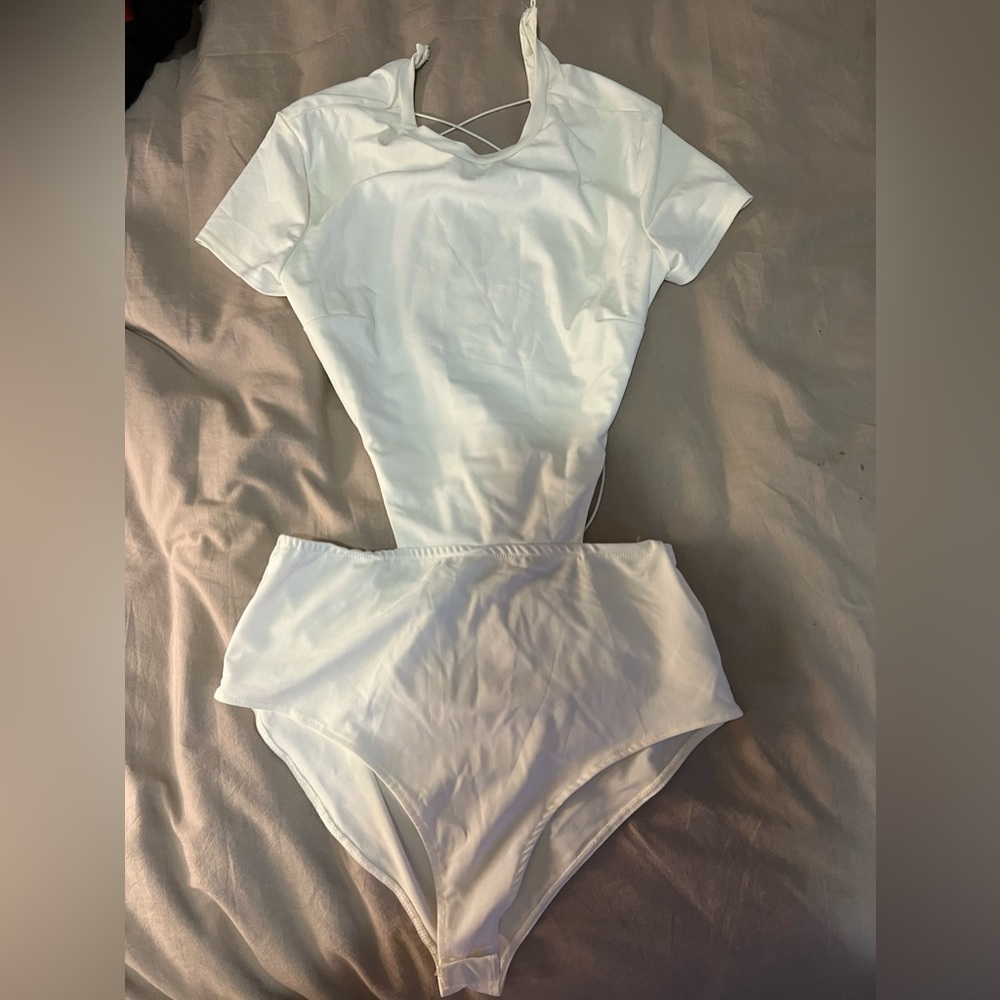 Edikted white bodysuit